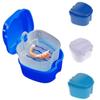 1Pc Denture Bath Box Organizer Dental False Teeth Storage Box with Hanging Net Container Cleaning Teeth Cases Artificial Tooth Boxes