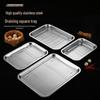 Extra Thick Stainless Steel Draining Tray with Filter