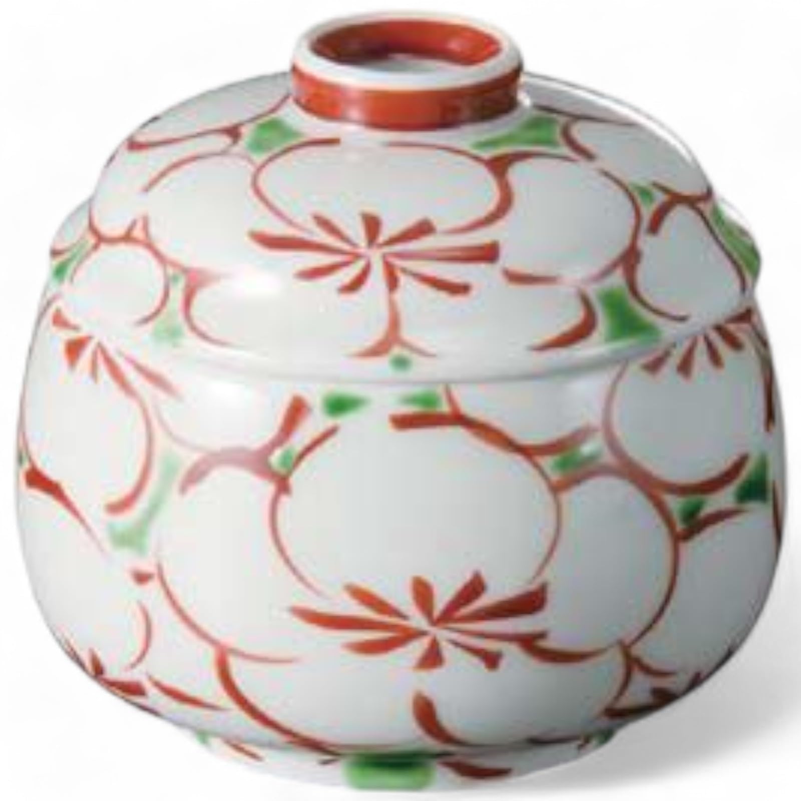 

Такэмифу Арита-яки Чаванмуси блюдо Тэнпё паровая чаша Ханаакаэ Сделано в Японии