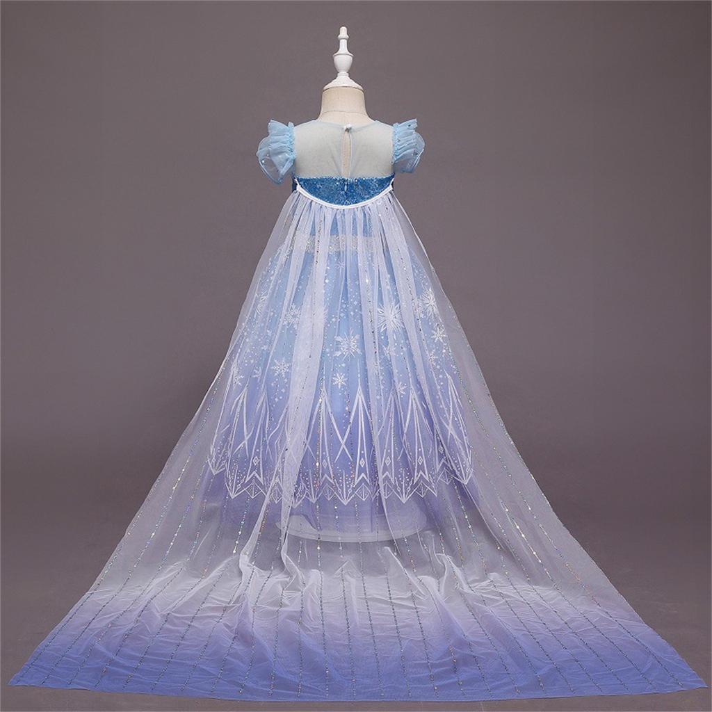 Kinder Mädchen Prinzessin Kleid Prinzessinnenkleid Festzug Partykleid Hochzeitskleid Partykleid
