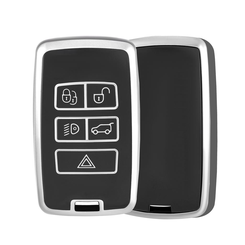 TPU Car Remote Key Case Cover For Land Rover Range Rover Sport Velar Evoque Freelander Discovery Jaguar XF XJ XJL XE E-PACE