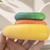 Sound Crispy Carrot Squeeze Toys Wax Coating Realistic Cucumber Pinch  Office Desk Toy
