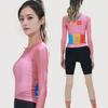 Lampada Women's Spring 2024 Slim Pocket Cycling Jersey – Breathable & Colorful
