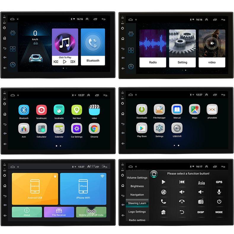 7-inch Buick GL8 Button Model: DVD Navigation, Bluetooth, HD LCD, Wireless CarPlay