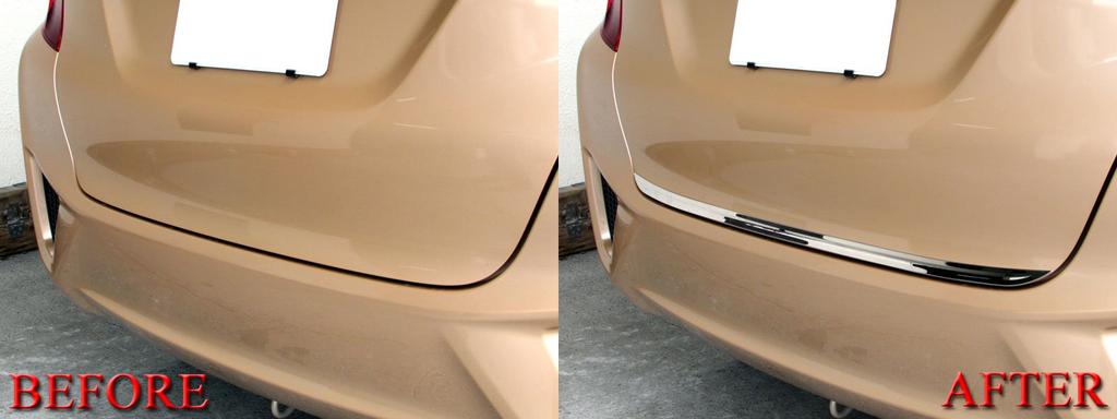 BRIGHTZ Ajuste GK Cromado Porta Traseira Tipo D Inferior para Número de Peça 18656 Moldura, [TRU-MOL-075], GK3, GK4, GK5, GK6, K3, K4, K5, K6, 3, 4, 5, 6, Ajuste,