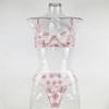 Sexy Embroidered See-Through Lingerie Set - European & American Style