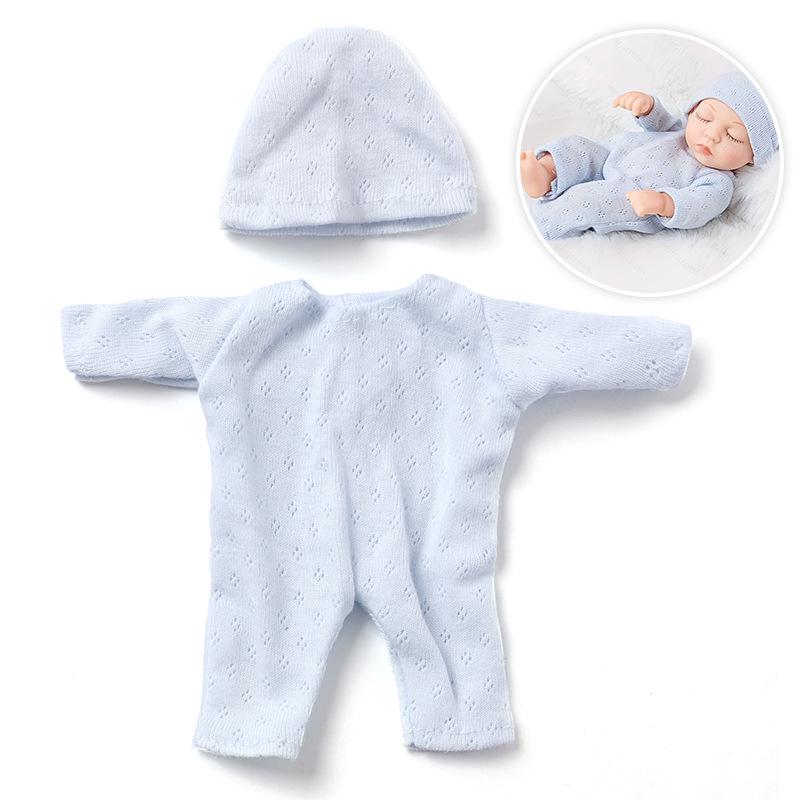 7-Inch Realistic Silicone Reborn Doll Clothes for Mini Dolls