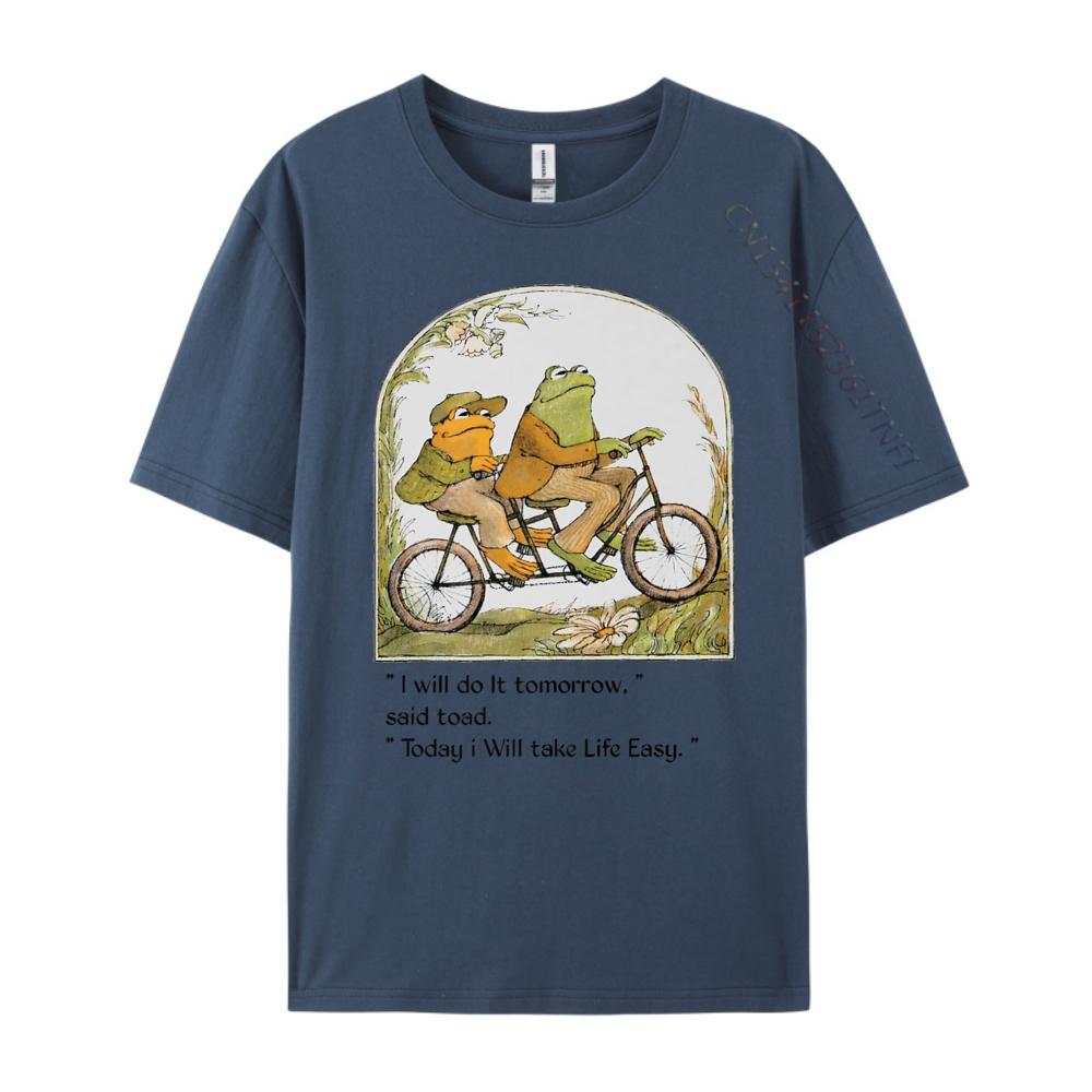 

Frog And Toad I Will Do It Tomorrow Said Toad Mens Graphic Tshirts Mens Clothing 4XL