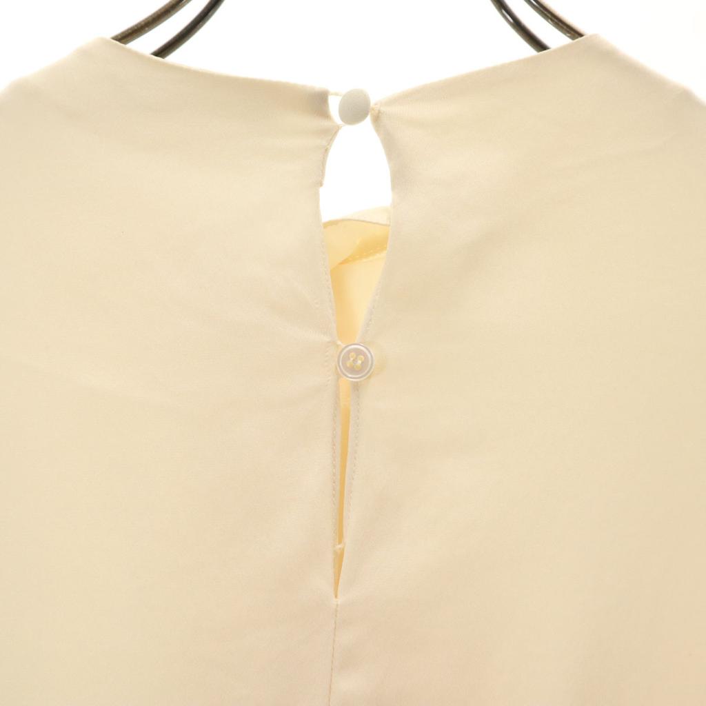 Alexander McQueen Italian Silk Long sleeve pullover blouse 38 beige Women Used