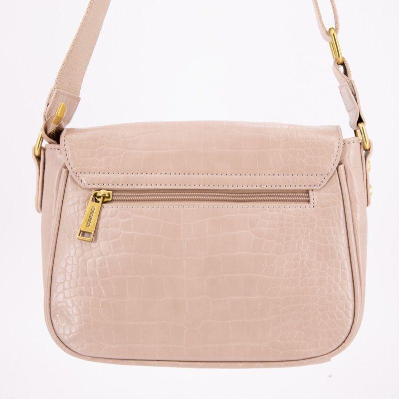 Sac bandouliere Romy motif croco à clip doré 22x18x8cm Femme GEORGES RECH