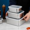 Thickened Preservation Box Sealed Refrigerator Organizer Container Food Container  Office