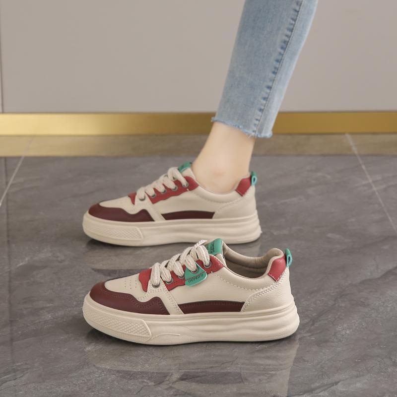 

Not tired feet board shoes new spring size sports casual shoes soft sole 34 красный