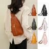 Bohemia Style Women Chest Bag PU Leather Sports Shoulder Bag Fashion Women's Fanny Pack  Unisex
