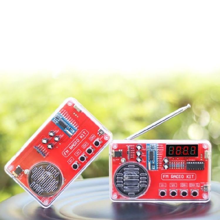 Hands On Electronic Fun 50-108MHz DIY FM Radio Circuit Board Kit for Tinkerers