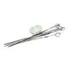 Pearl Metal Grill Skewers, 21cm, Stainless Steel, Easy Wash, C-8666