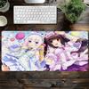 XXL Home HD Computer Desk Mats Mouse Pad Nekopara Mousepad Carpet Gamer Office Laptop Soft Mouse Mat Desktop Mouse Mats 90x40cm