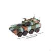 Wheeled Armored Vehicle Model Decorative for Shelf Decor, Collectors