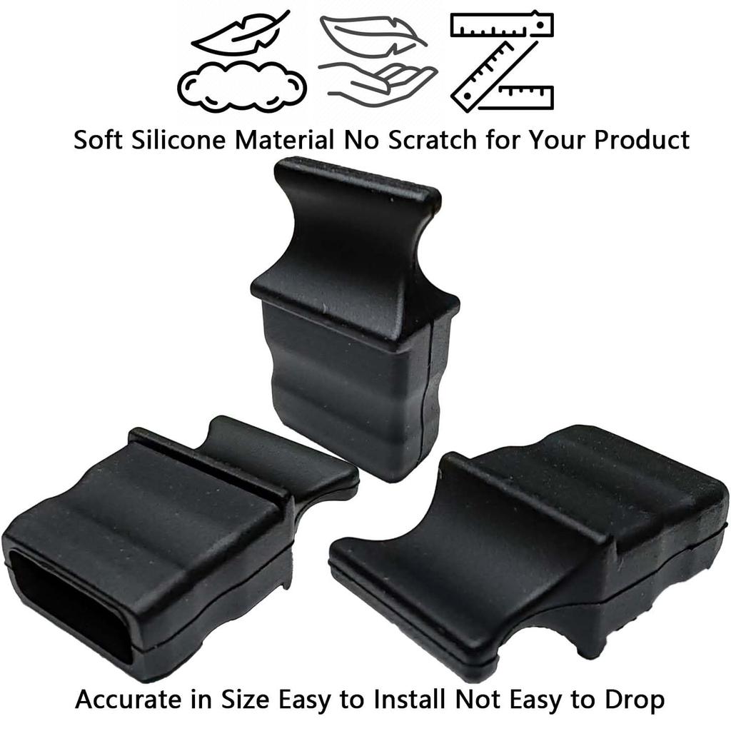 BUNGPUNG Dust Cover Cap QSFP28 Port Plug Protector Suitable for Open QSFP28 Slot On Network Interface Card Durable Soft Silicone Type L QSFP+ QSFP+