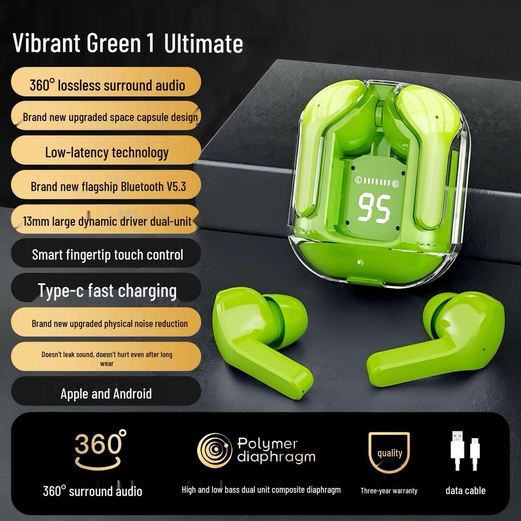 X55 Invisible Sleep Wireless Earbuds: Ultra-thin, Side-Sleep Friendly, Long Battery Life, Bluetooth 5.4.