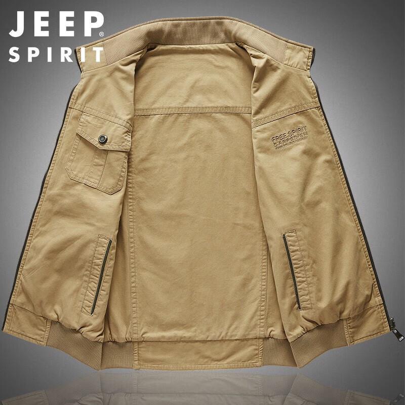 JEEP SPIRIT Men's Reversible Multi-Pocket Outdoor Fishing Vest