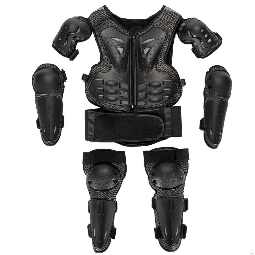 Chest Protector Body Vest Elbow Pads Arm Guards Soft Padding Shock-resistant
