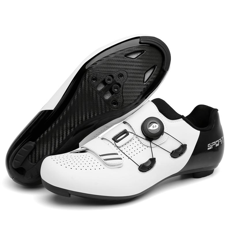 Cycling Sneaker Mtb with Cleats Men Carbon Sports Speed Bike Shoes Women Mountain Racing Flat SPD Road Cycling Footwear