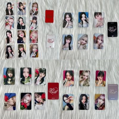 IVE 3rd Mini Album Photo Card, Seoul Concert Fan Admission Card, SCOUT Special Photo Card, Am3 Mmt2 As Strawberry Heart Rose Movie Card Goods