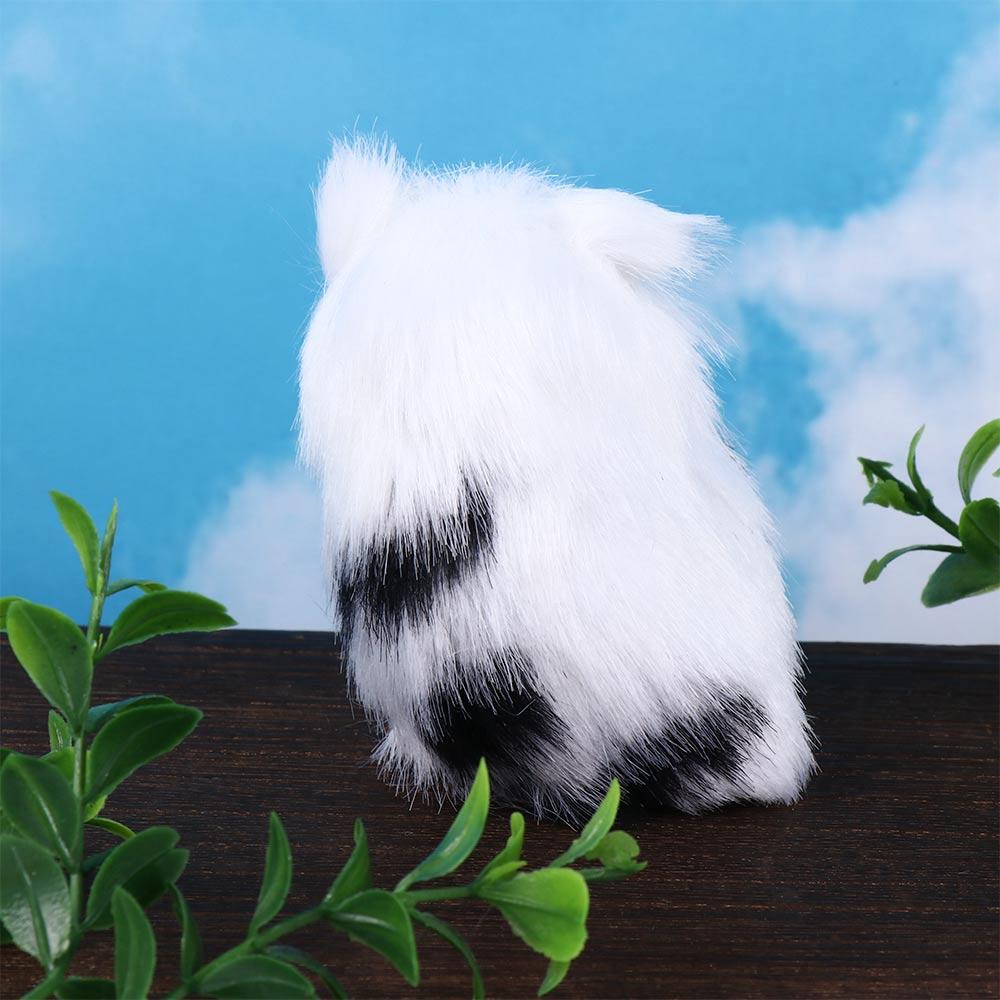Furry Bird Garden Decor Photo Prop Owl Plush Toys Artificial Owl Owl Ornament Lifelike Animal Owl