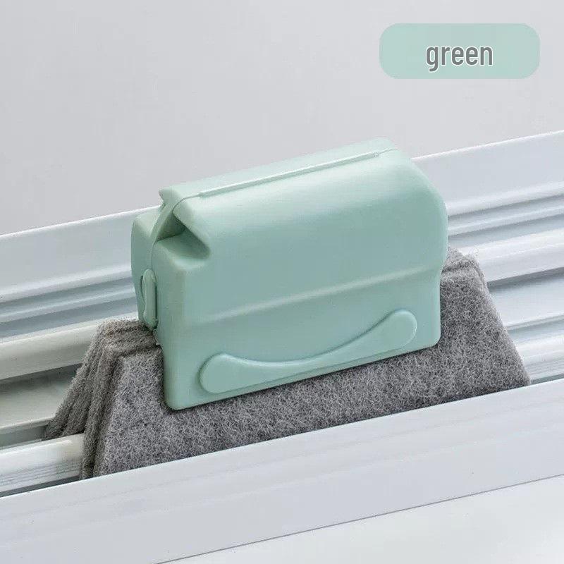 Double-Sided Window Groove Cleaning Brush for Doors and Windows
