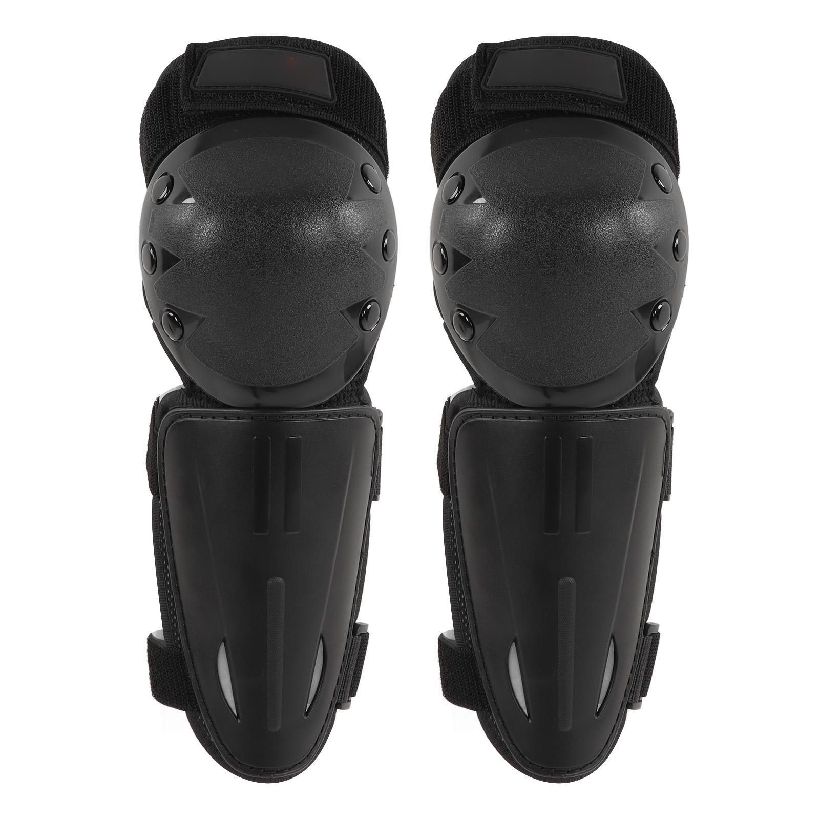 

Thigh Support Stabilization Knee Pads EVA Protective Knee Pads with PE Shell for Skiing Motorcycle Riding Black