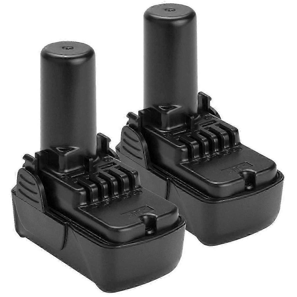 Batería de Iones de Litio de Repuesto 10.8V-12V 2500mAh Compatible con Hitachi BCL1015 BCL1015S 331065 329369 329370 329371 329389 (2 paquetes(4.0A))