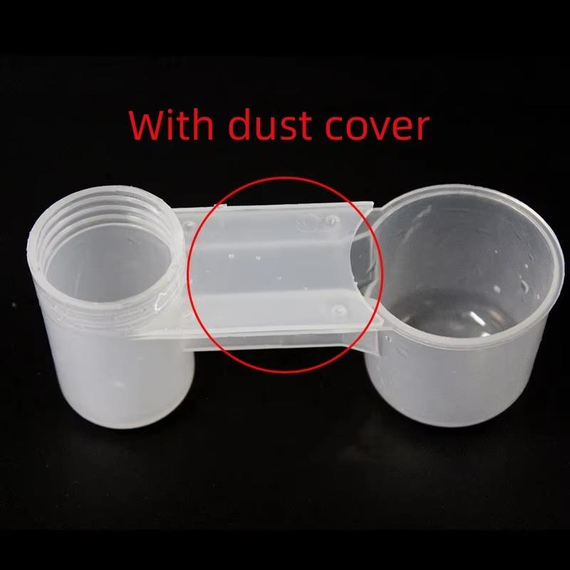 Plastic Pet Bird Drinker 500ml Feeder Water Bottle Cup for Cat Chicken Pigeon Durable Automatic Watering System