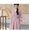 Summer 2025 Embroidered and Embroidered Collar Forest Series Loose Breathable Women's Dress