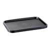 Plateau self-service et snack - Aps - Noir - 41 x 30,5 cm - Polypropylène - Rectangulaire