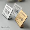 VIP-Tischaufsteller & Hängeschild