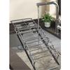 Suction Cup Storage Rack, Kitchen Wall Mounted Multifunctional Side Dish Tray, Foldable Multi-layer Fruit and Vegetable Storage Rack