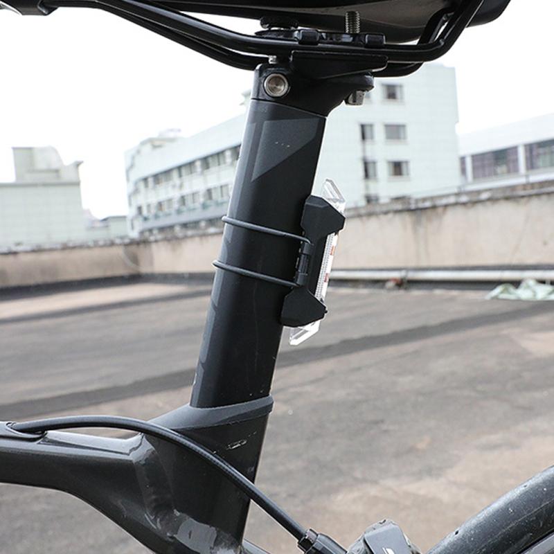 Fanale Posteriore LED per Bicicletta Ricaricabile USB Super Luminoso Luce di Avvertimento per Bici MTB per Guida Notturna