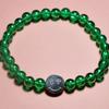 BONBEAU Smile Acrylic Beads Bracelet Smile Transparent Acrylic Bead Bracelet 3 Colors
