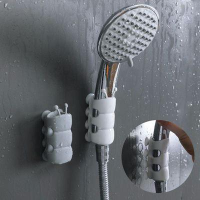 1pcs Shower Head Holder Wall Suction Bracket Home Bathroom Silicone Shower Sucker Removable Accessories Punch-free Suction Cup