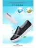 Spring Plus Size Women's Genuine Leather Slip-On White Flats - Casual, Breathable, Korean Style