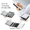 KOKUYO Systemic Notebook Cover, Compatible with Spiral Notebooks, A5 Size, Leather-Look, Navy Blue, 50 Sheets, No-V685B-DB