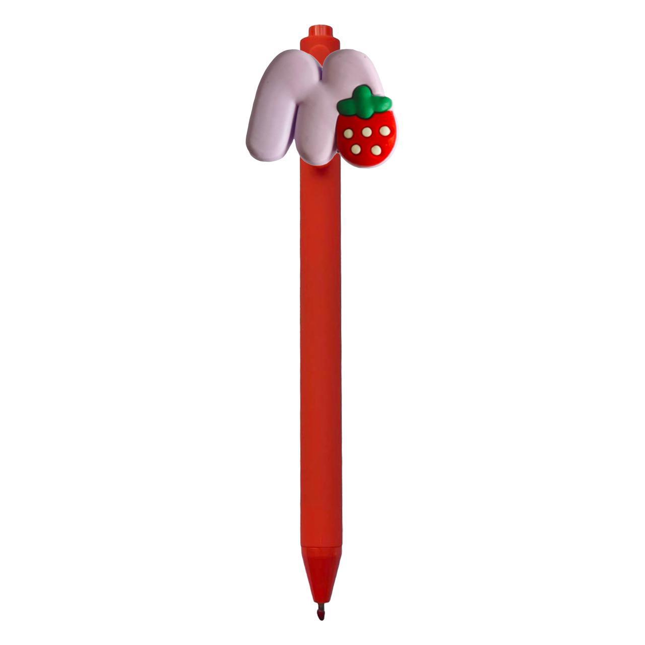 Fruit & Vegetable Gel Pen Refills - Clickable Colored Pens for Cute Stationery & Office Supplies