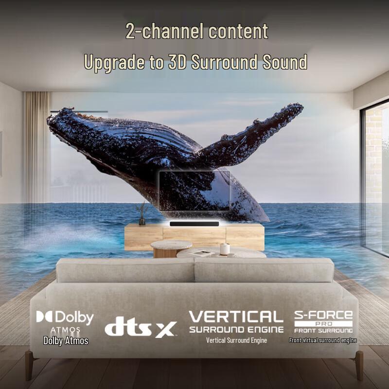 Sony HT-S2000 Soundbar & SW3 Subwoofer Home Theater System (CN version)