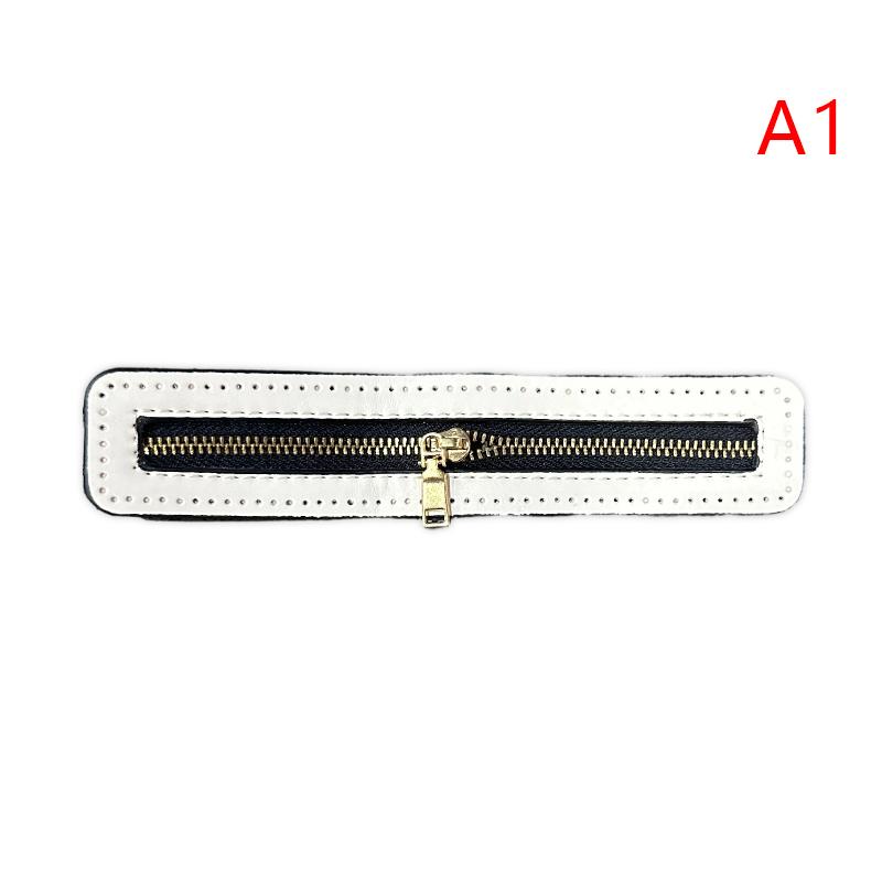 Diy Zipper For Woven Bag Hardware Pu Leather Zipper Sewing Accessories Metal Zipper For Clothes Shoes Supplies
