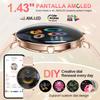 Smart Watch Men Women Ultra Thin 1.43" AMOLED Answer Make Calls Smartwatch For Android iOS Fitness Tracker Heart Rate
