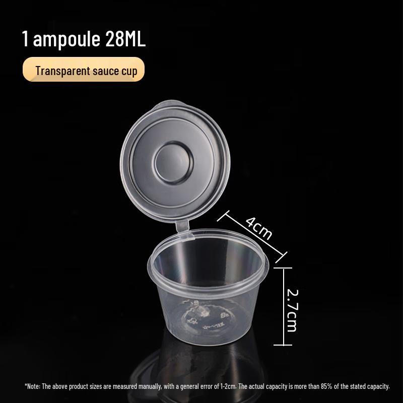 COFLYEE Disposable Takeaway Dipping Sauce Containers