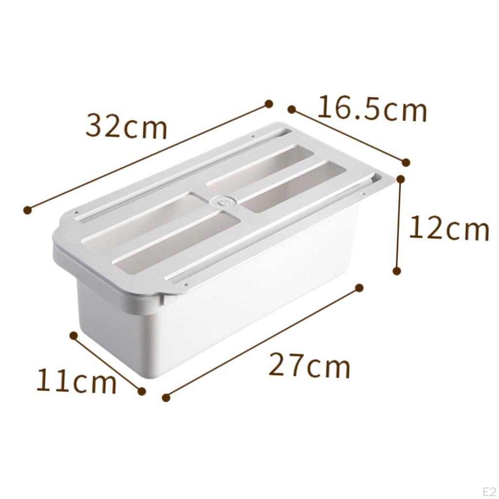 Compact Desk Drawer Organizer with Concealed Compartment for Office Supplies and Accessories
