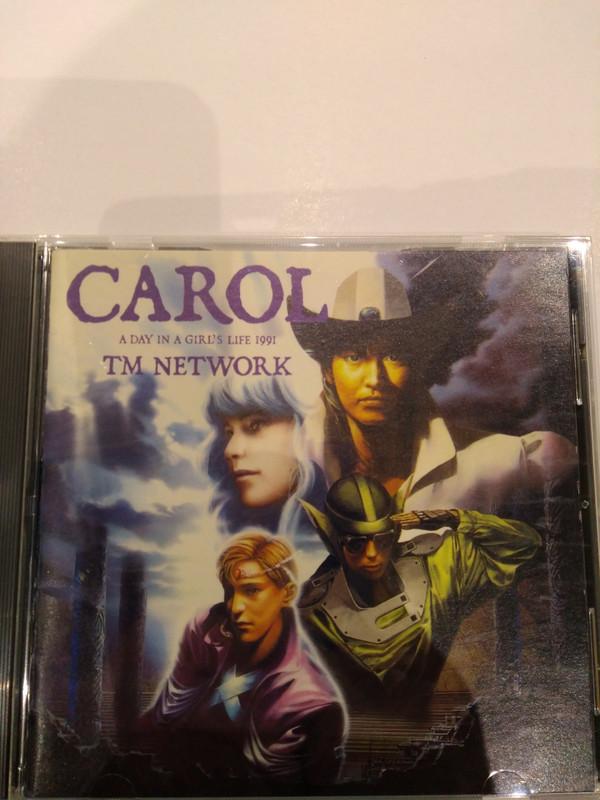 

CD TM NETWORK - CAROL-A DAY IN A GIRL S LIFE 1991- ESCB1210 Epic 1991 Japan Dance & Electronica Used