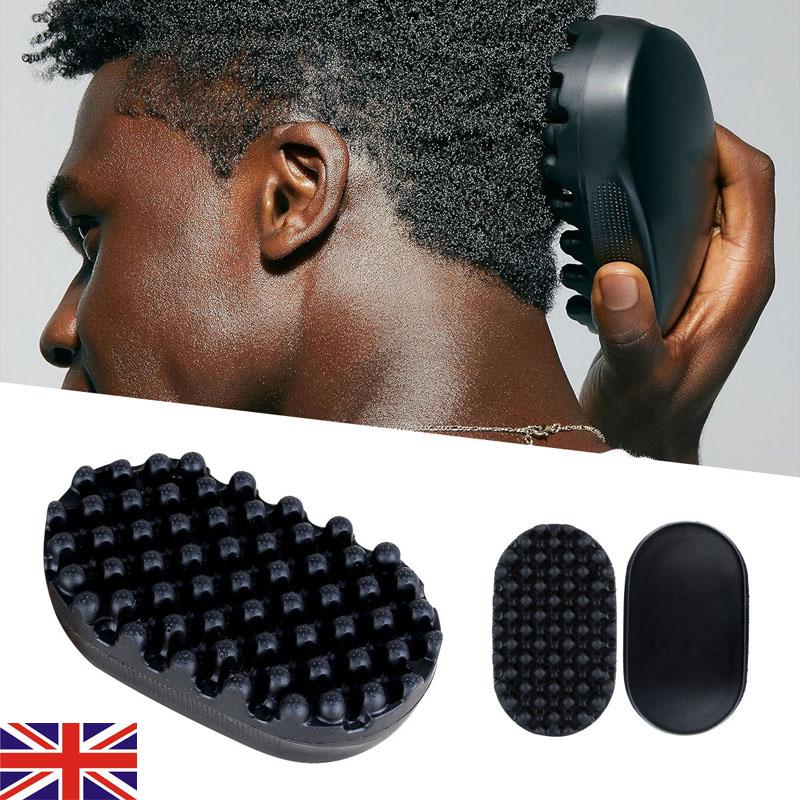 

Мужская расческа для волос Twist Wave Curl Brush Curl Curly Hair Braiders Tool Rubber Curl As shown