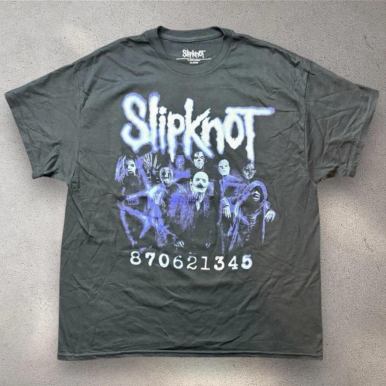 Slipknot Graphic Band Tee Black Mens XL Unisex Metal Shirt 3XL